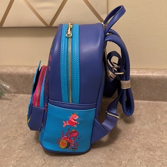 Loungefly Bedknobs And Broomsticks Briny Ballroom Cosplay Mini Backpack Purse - Picture 7 of 9